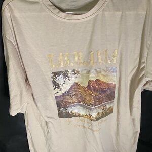 Tasmania Graphic T-Shirt in Cream